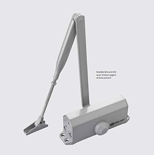 Ferme-Porte à bras compas force 2 à 4 (jusqu'à 80kg), Technologie Pignon Crémaillère neuf