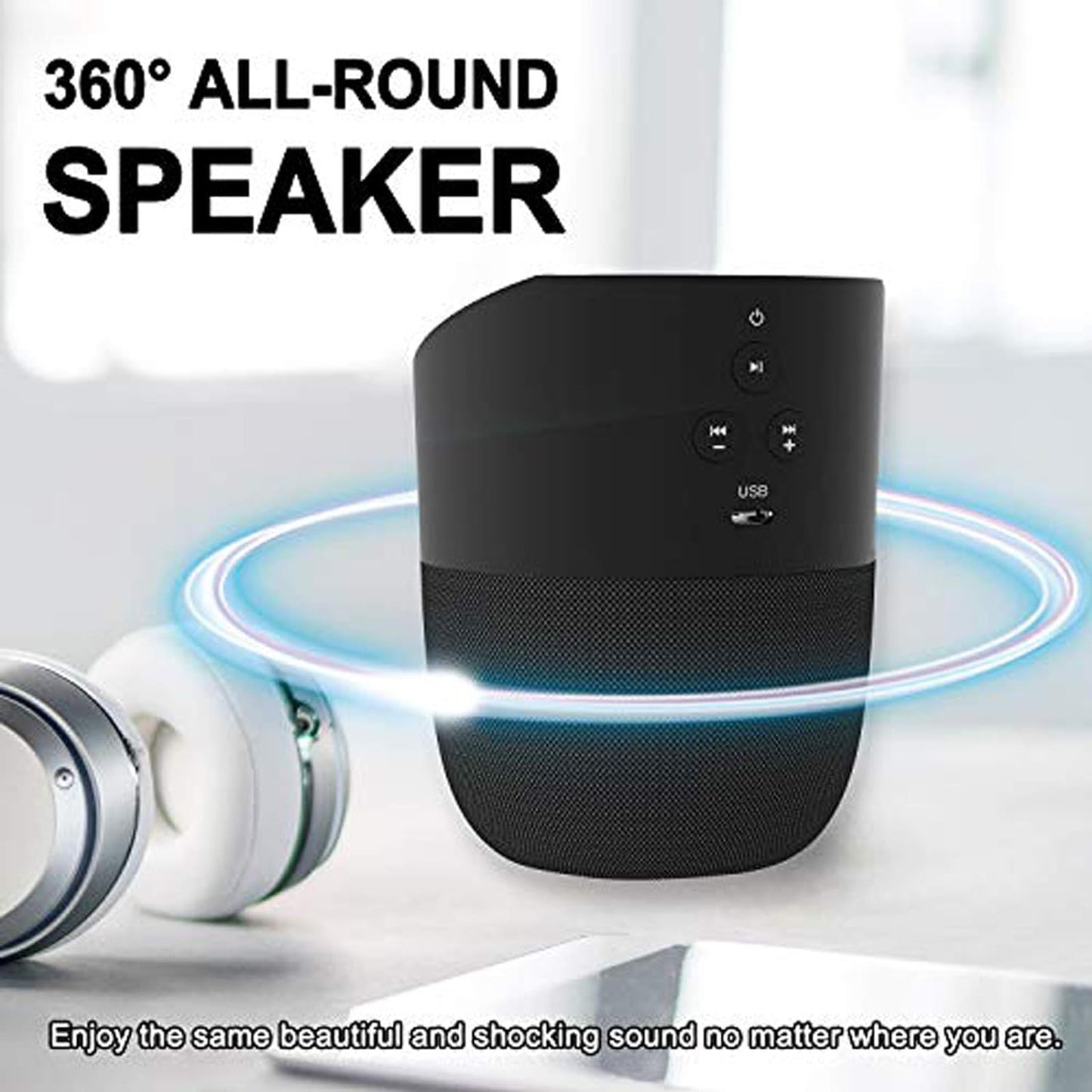 Chargeur sans Fil Bluetooth Portable pour iPhone X/8/8plus, Samsung Galaxy S9/S9Plus/S8/S8Plus S7/S7Edge/S6/S6Edge et Plusieurs Autres appareils
