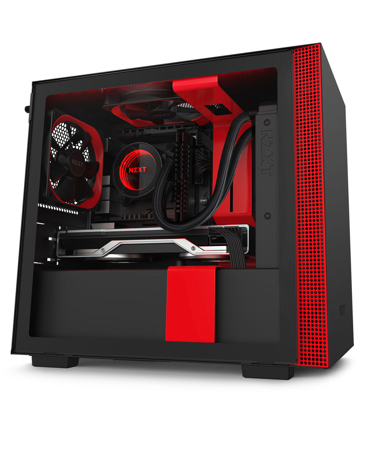 Boîtier PC Gaming Mini-ITX - Port I/O USB Type-C en Façade - Panneau Latéral en Verre Trempé neuf