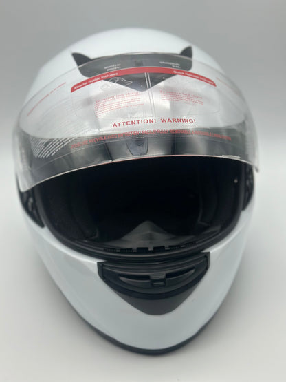 Casque de Moto Intégral, Scooter Respirant pour Femme Homme Adultes, Protection de Sécurité, Certifi XL
