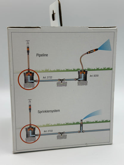 Vanne de régulation et d'arrêt Gardena