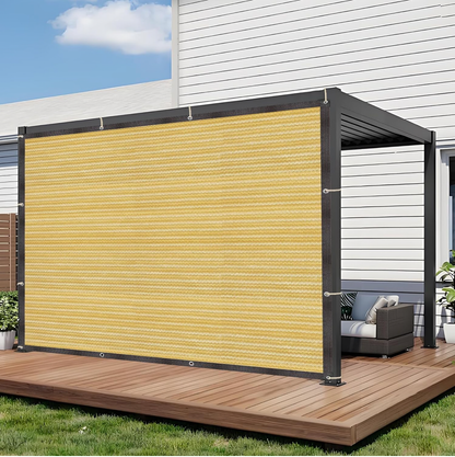 Voile d'ombrage rectangulaire - Filet d'ombrage - Protection Solaire - Protection Contre Les intempéries - 90% Filet d'ombrage pour Jardin, Serre, Patio, terrasse et Camping
