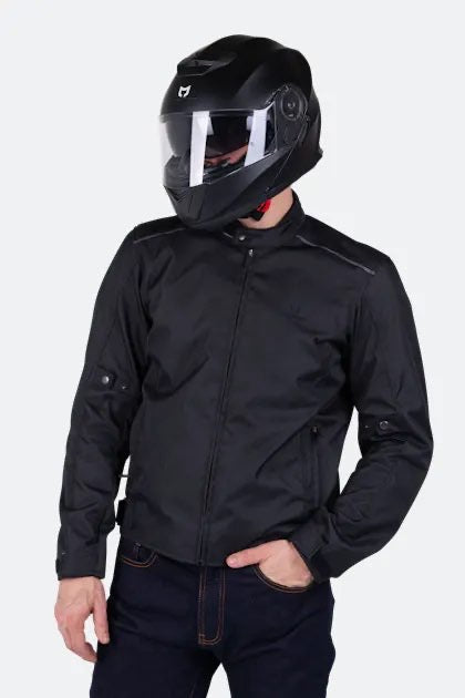 Blouson Moto Noir taille M flambant neuf