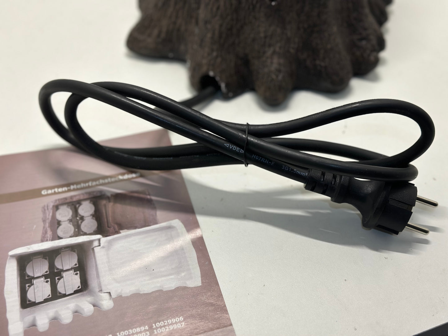 Prise Exterieure Etanche décoratif, 4 Prises 10A/2500W, ou 2 prises +prorgammateur ou Bluetooth