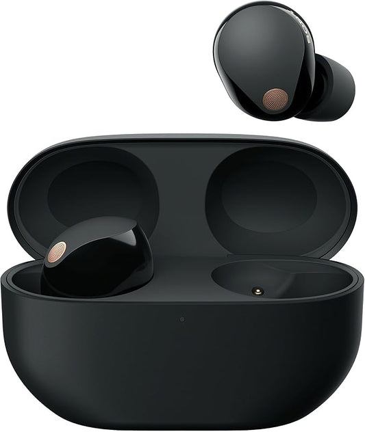 Sony WF-1000XM5 écouteurs sans Fil à réduction de Bruit, Bluetooth, Intra-Auriculaires avec Micro, 36 Heures d'autonomie, Charge Rapide, IPX4, Compatible iOS et Android - Noir