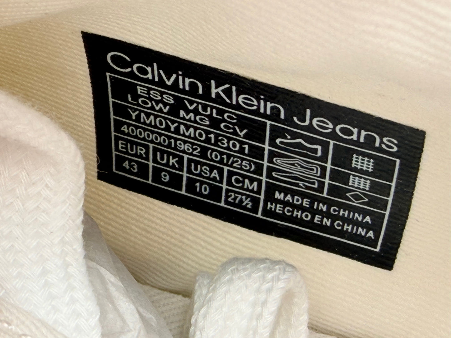Calvin Klein Jeans
ESS - Baskets basses - triple bright white