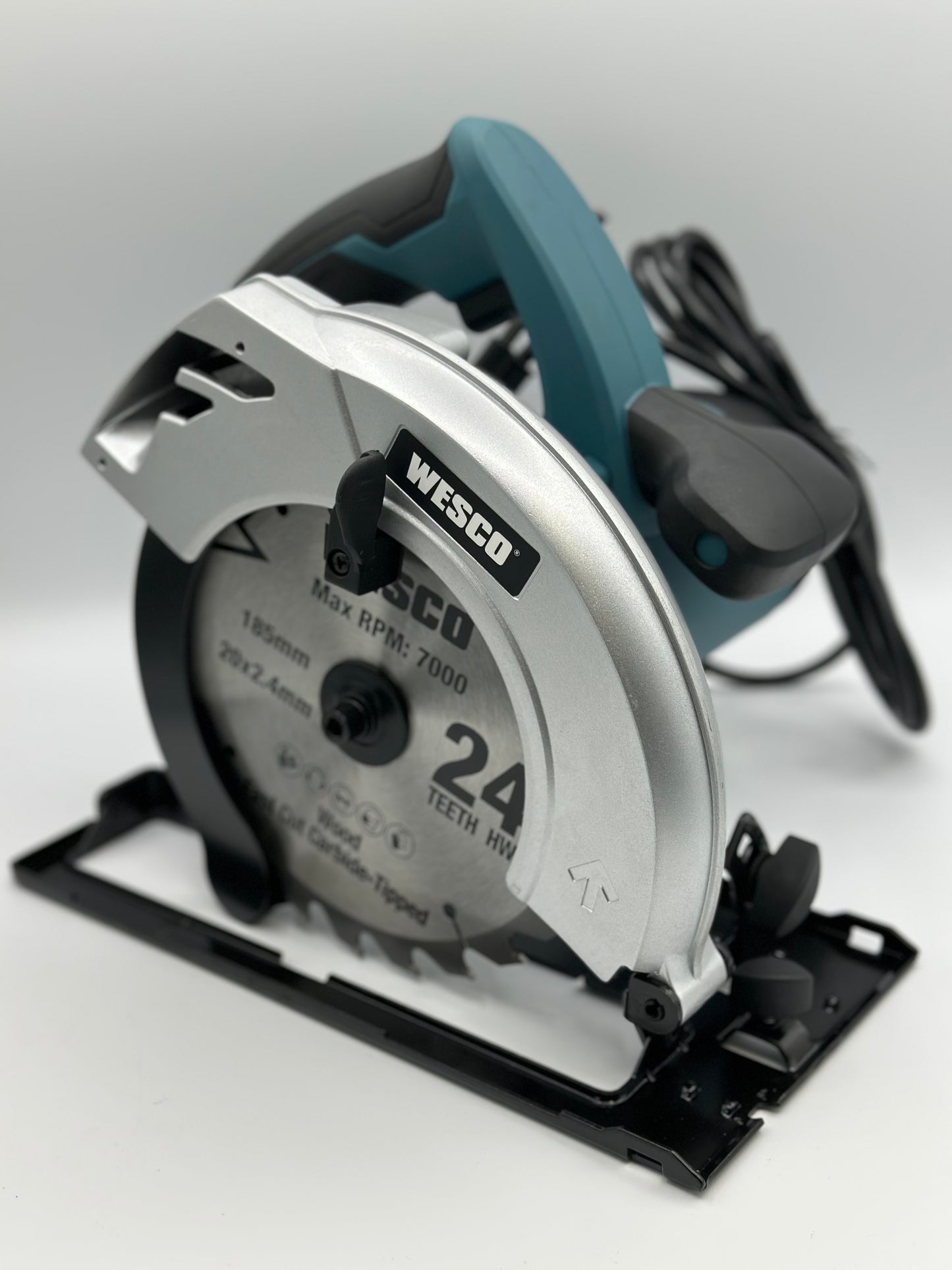 Scie Circulaire 1400W, Lames 24 (185mm), WESCO WS3441.2