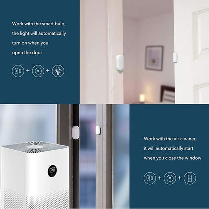 Détecteur de Porte et de Fenêtre, Mijia, Connexion sans Fil Zigbee