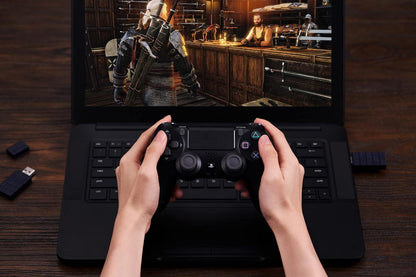 Wireless USB Adapter 2 for Switch, Switch OLED, Windows PC, Mac and Raspberry Pi, pour PS5, PS4, Switch Pro Controller