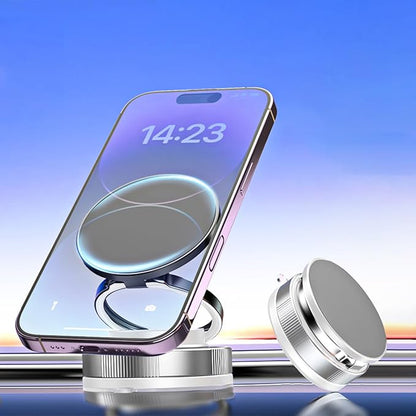 Support magnétique de téléphone pour voiture, compatible avec MagSafe, support universel rotatif à 360° pour téléphone portable avec ventouse puissante, support pour iPhone et appareils mobiles, blanc
Couleur: blanc