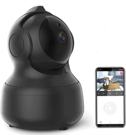 Caméra Surveillance WiFi 1080P IP sans Fil 2,4 G, Vision panoramique avec détection Mouvement neuve