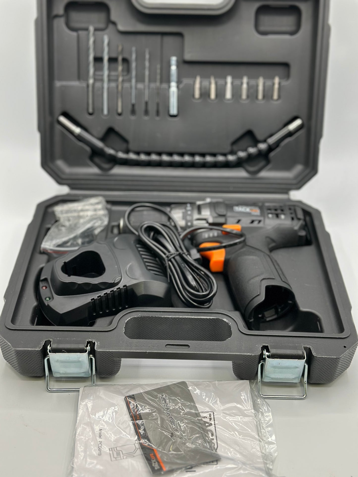 TACKLIFE PCD01B Perceuse Visseuse sans Fil 12V avec chargeur sans batterie