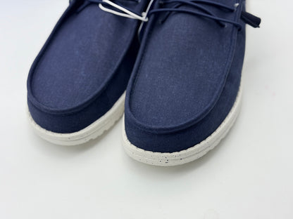 HEYDUDE Homme Wally Canvas Moccasin