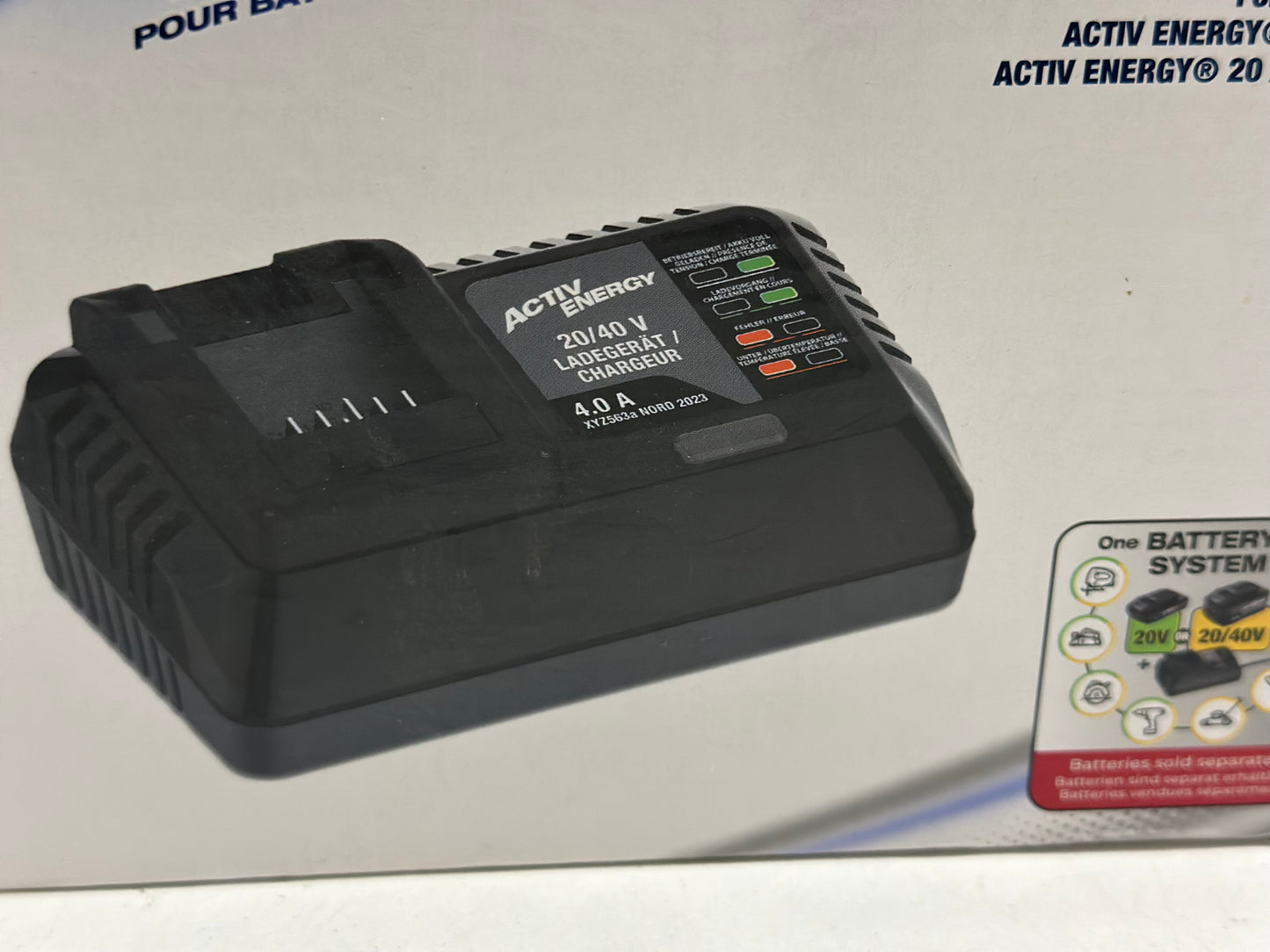 Chargeur de batterie universel pour outils sans fil Outils de jardin pour produits Aldi RB&G Active Energy