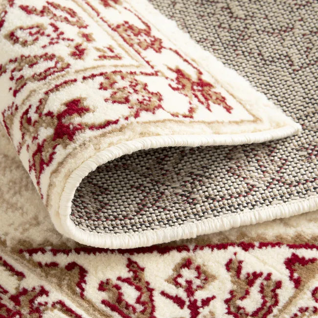 Tapis marron rectangulaire Iris, l.60 x L.110 cm