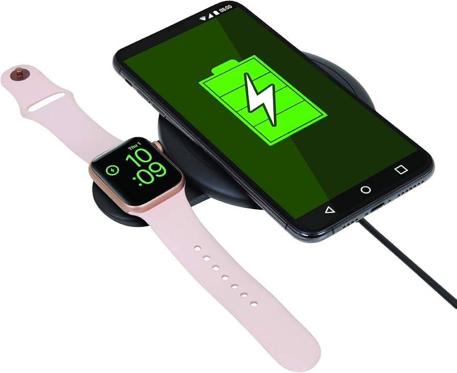 Helix Chargeur Induction Compatible Apple Watch Noir