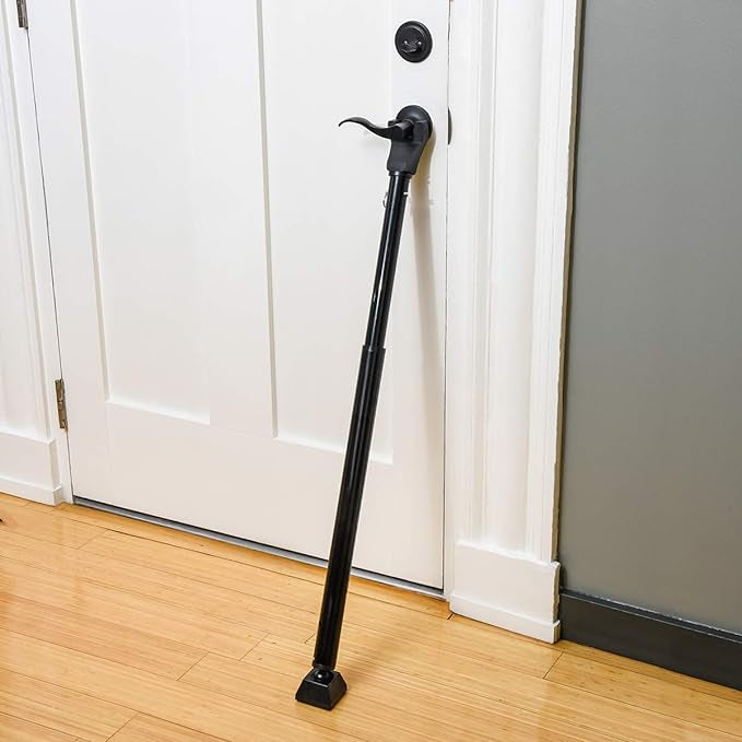 Barre de sécurité réglable de 69,8 cm, noir neuve