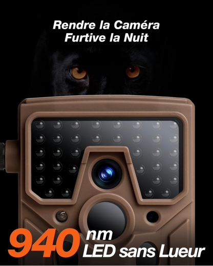 iZEEKER Caméra de Chasse 4G LTE, Caméra Chasse 2K avec 940 nm LED Invisibles, Alerte en Temps réel Grand Angle 120 ° Temps de déclenchement 0,1 s IP66 étanche avec Carte SIM et Carte SD 32 Go [Classe énergétique A+++]