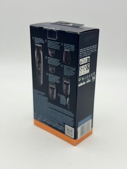 Gillette King C Tondeuse Electrique Pour Hommes, Sans Fil Avec Lames Affûtées Inusables, Tête Lavable, Coffret Avec 4 Sabots Différents Pour Rasage De La Barbe De 3 Jours, Courte, Moyenne Et Longue