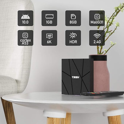 Android TV Box, Smart Box 1 GB RAM 8 GB ROM neuf