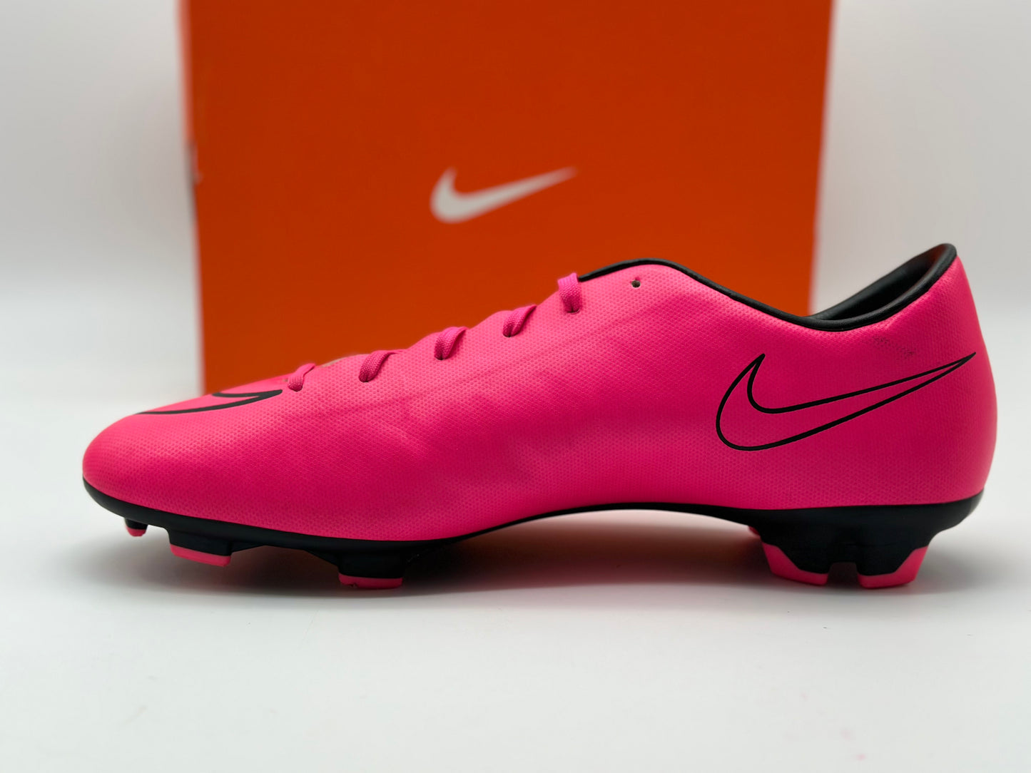 Nike Mercurial Veloce Ii Fg, Chaussures de Running Entrainement homme, Pink (Pink/Schwarz) taille 46 excellent état