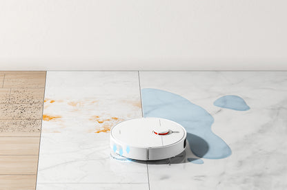 Robot aspirateur Vacuum S10+
Nettoyage en profondeur du sol : système à double disques pour une élimination optimale des taches
