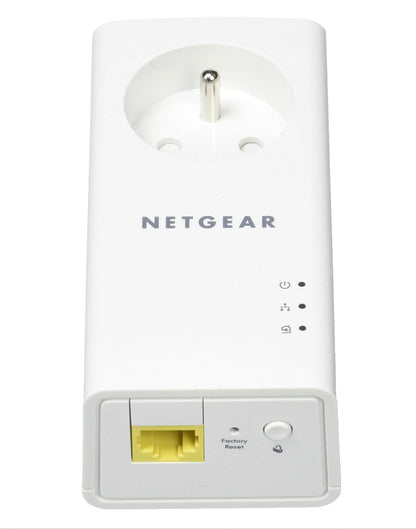CPL 1000 mbps, Kit de 2 Adaptateurs HomePlug AV2 1000 HD prise intégrée- Idéal tv sans wifi neuf