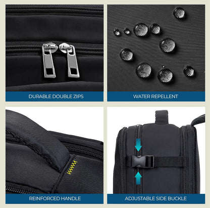 Sac a Dos Voyage Cabine Avion Valise Bagages Cabine Sac 40x20x25 pour Ryanair Easyjet Vueling Wizz Air Femme Homme