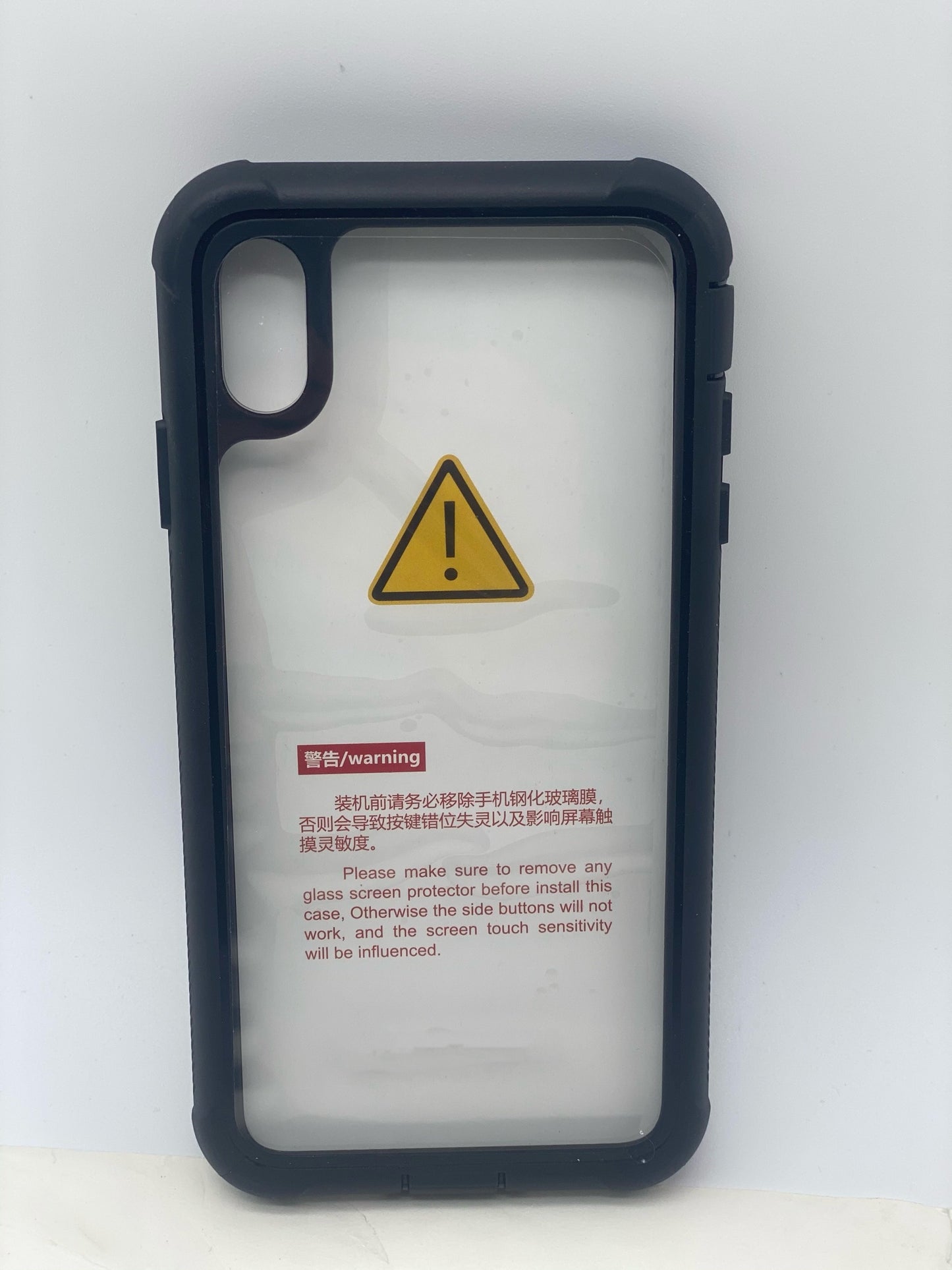Coque iPhone XS Max, Transparente Integrale Étui [avec Protège-écran] Antichoc neuve