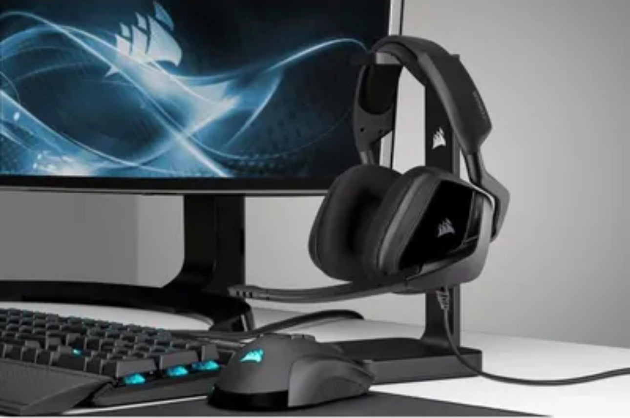 Casque Gaming Filaire - CORSAIR - VOID ELITE STEREO - Microphone Optimisé - Carbon - Noir neuf