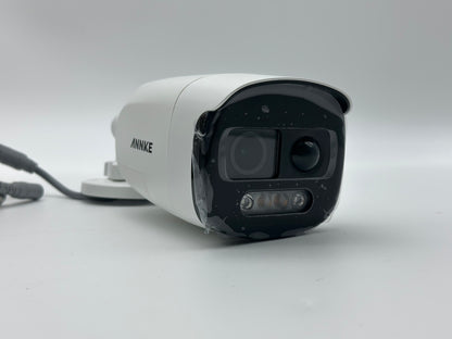 Caméra de surveillance stroboscopique polychrome 1080P alarme de sirène à lumière bleue et rouge
