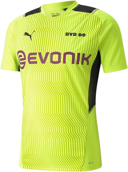 PUMA 2021-22 Bvb Borussia Dortmund Entraînement Jersey - Jaune/Noir (759063-03)