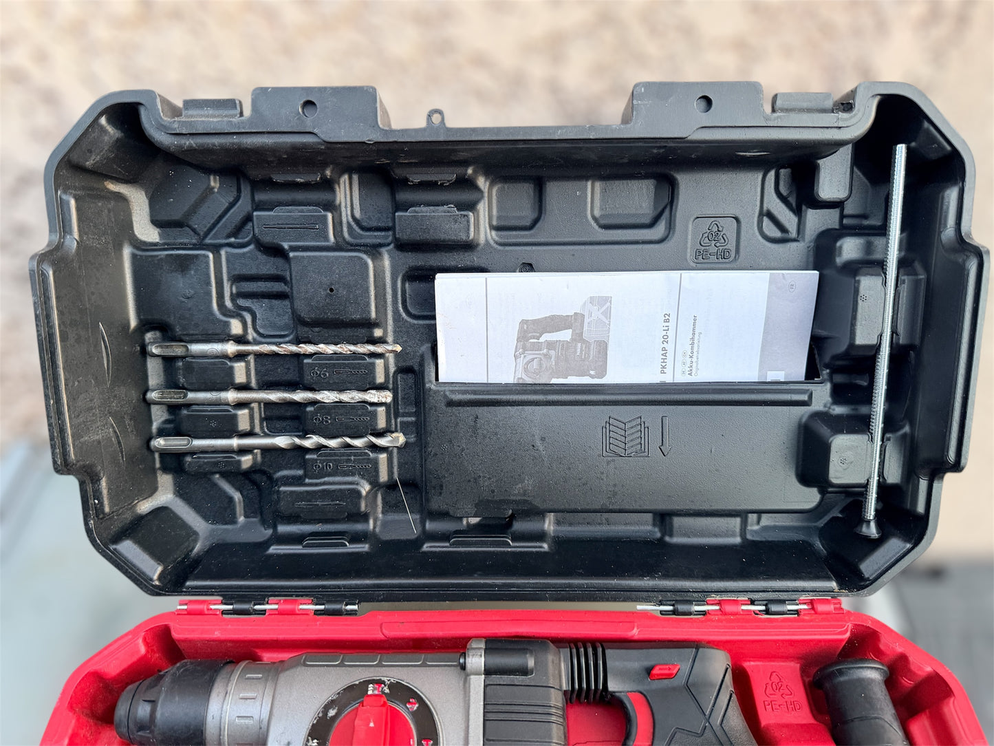 PARKSIDE PERFORMANCE Perforateur-burineur sans fil PKHAP 20-Li C3, sans batterie ni chargeur, 20 V excellent état