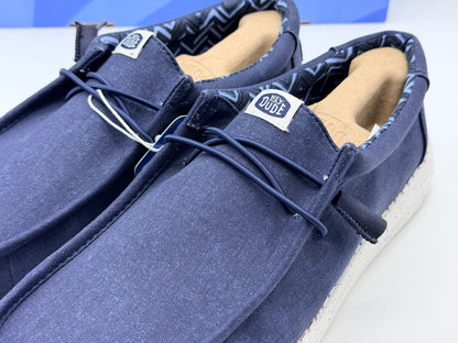 HEYDUDE Homme Wally Canvas Moccasin
