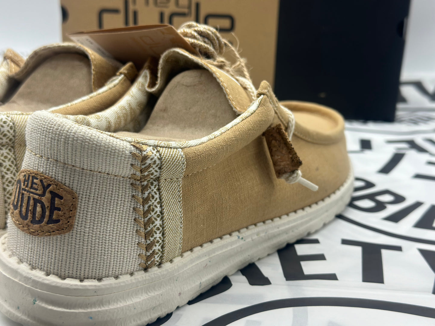 Mocassins lin NATURAL neuves et authentique tailles 43