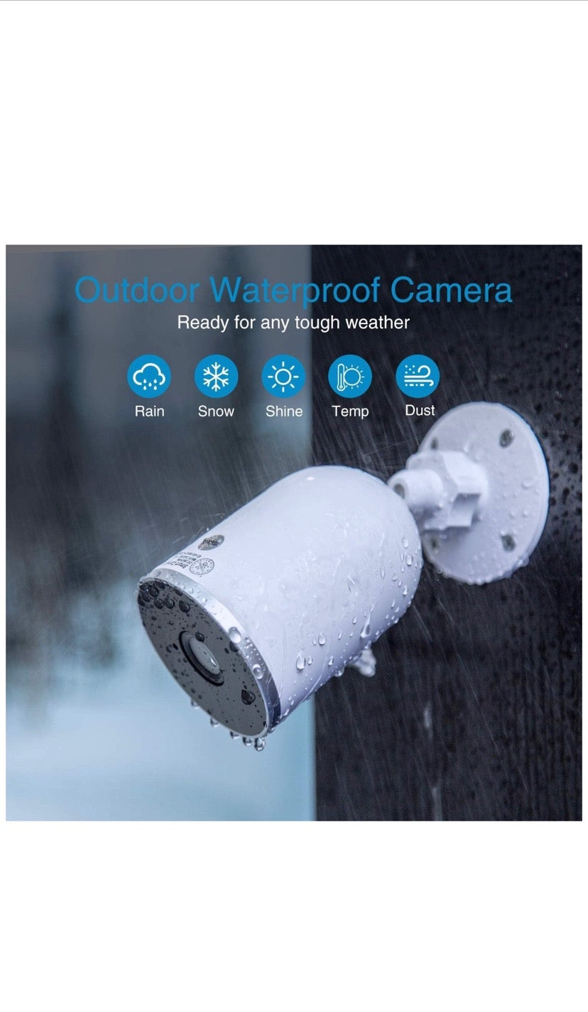 Camera de surveillance Exterieur compatible avec Alexa/google application iOS/android neuf