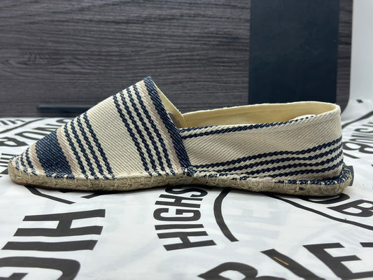 Espadrilles à rayures taille 44
