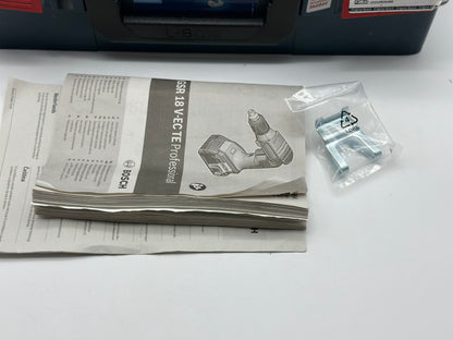 Visseuse placo bosch professionnel sans fil GSR 18V-EC TE plus chargeur + 2x4ah L-boxx neuve