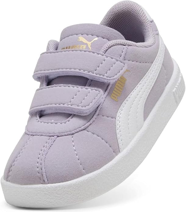 PUMA Mixte bébé Club II V INF Sneaker, Lilac Crush White, 20.5 EU