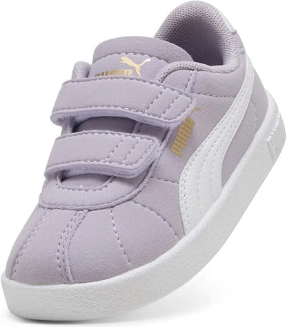 PUMA Mixte bébé Club II V INF Sneaker, Lilac Crush White, 20.5 EU