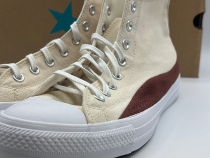 Converse - Chuck Taylor All Star - Baskets - Blanc cassé et rouge