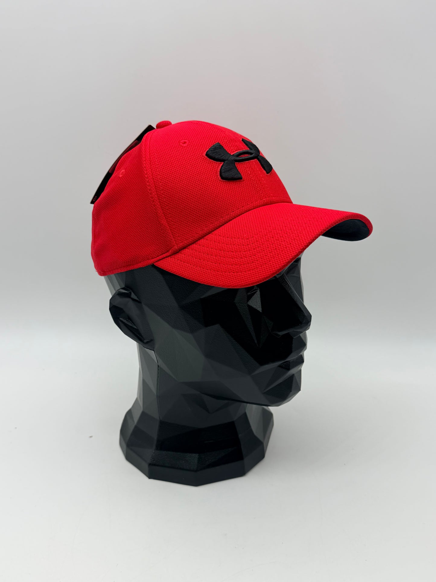 Casquette - Under Armour - Blitzing 3.0 - Rouge - Visière recourbée - Tissu UA Microthread