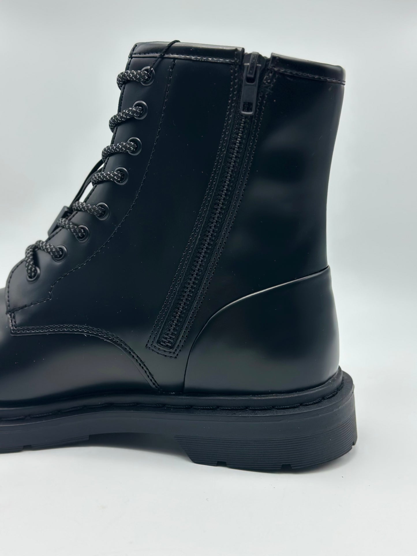 Bottines à lacets - black