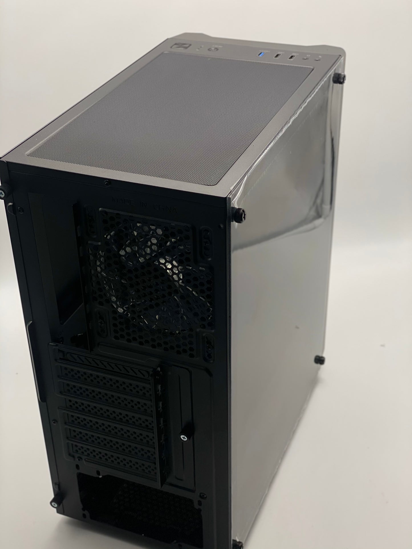 Boîtier pc tour avec fenêtre latérale en acrylique