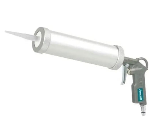 Pistolet à calfeutrer, pneumatique Blanc/Gris