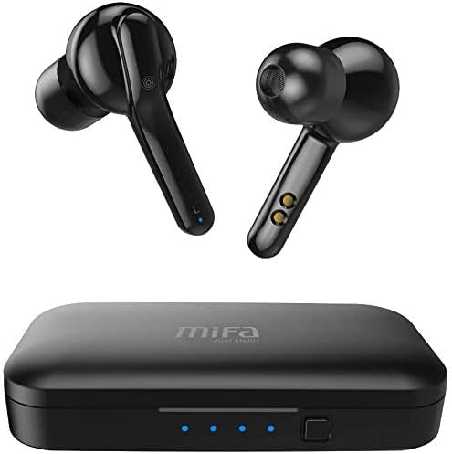 MIFA Écouteurs Bluetooth, X3 Oreillette sans Fil V5.0 Intra-Auriculaires Stéréo Wireless Earbuds IPX5 Résistant à la Sueur et Aux éclaboussures avec Micro pour Android Samsung Huawei Phone