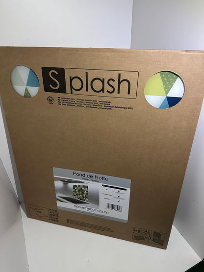 Fond de hotte verre trempé COLOR L.60 x H.70 cm Multicouleur