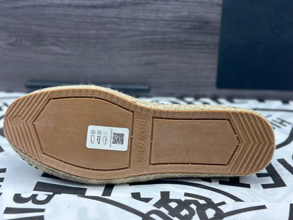 Espadrilles à rayures taille 44