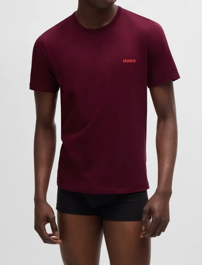 Hugo boss LOT DE TROIS T-SHIRTS EN COTON À LOGO IMPRIMÉ Taille S