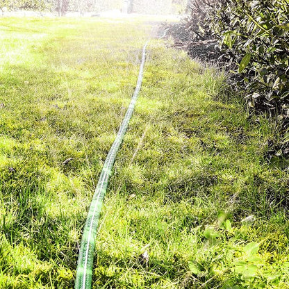 GRÜNTEK Tuyau Asperseur d'Arrosage Jardin perforé Arroseur à Pulvérisation fine pour Jardin et Gazon étroits et longs. Tuyau de 15 m